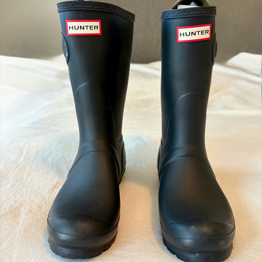 Hunter Black Rain Boots